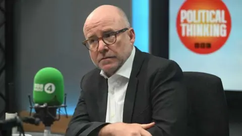 Attorney General Lord Richard Hermer speaking on BBC radio programme Political Thinking with Nick Robinson