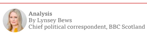 Byline for Lynsey Bews, chief political correspondent for BBC Scotland