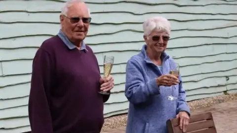 Simone Evans Christine and Peter Booker