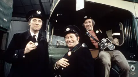 ITV/REX/Shutterstock Stephen Lewis, Reg Varney and Bob Grant in On the Buses