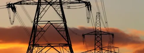 PA Media Electricity pylons