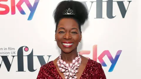 Getty Images Baroness Floella Benjamin OBE attends the Women in Film and TV Awards 2019