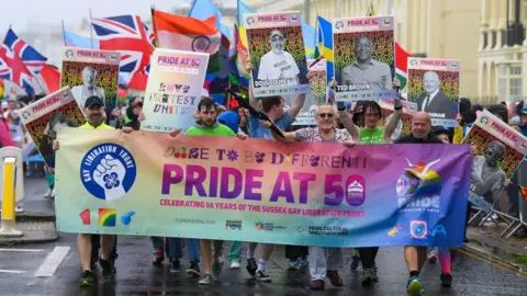 PA Media Brighton Pride parade