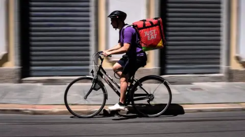 Getty Images Just Eat rider