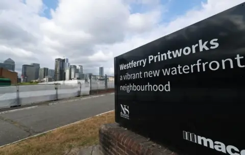 PA Media Westferry site