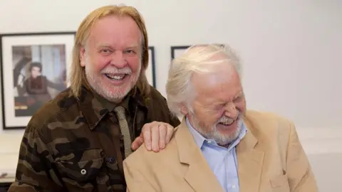 Rick Wakeman with Ian Lavender