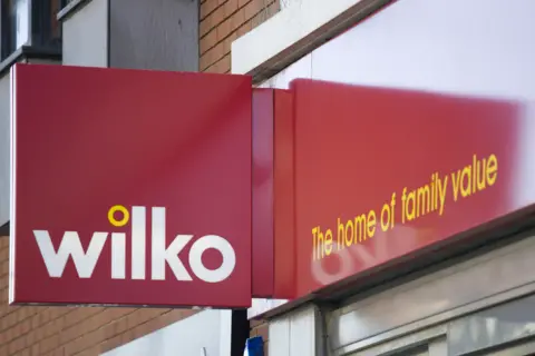 Getty Images Wilko sign