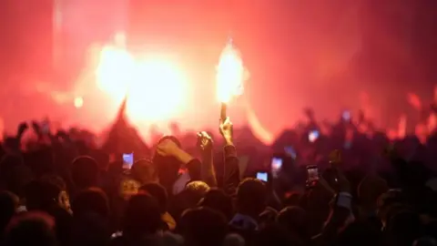 Danny Lawson/PA Wire Flares