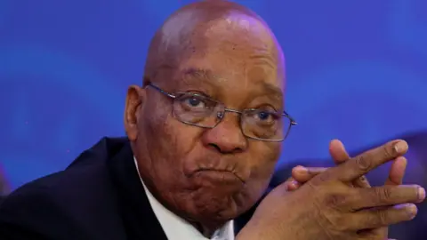 South African President Jacob Zuma in the capital, Pretoria, August 19, 2017.