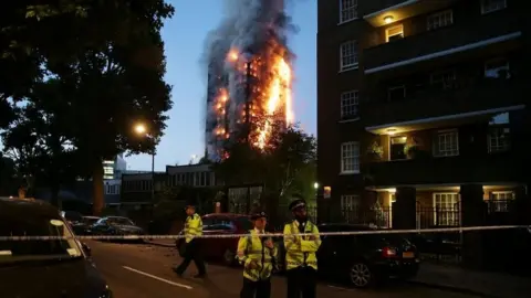 AFP Grenfell Tower fire