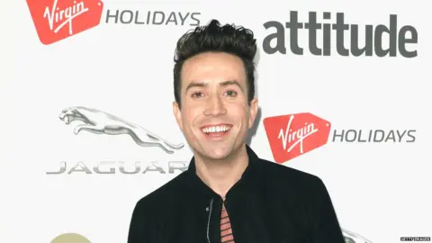 Getty Images Nick Grimshaw, who presented the Music Award