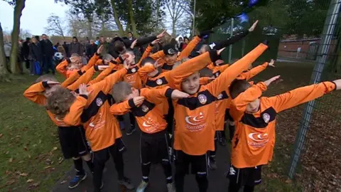 BBC Children dabbing