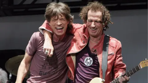 Getty Images Mick Jagger and Keith Richards