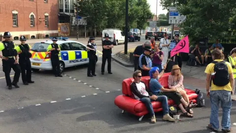 Extinction Rebellion protest