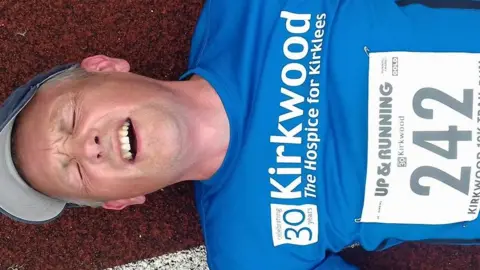 Andy Wright Andy Wright after a long run