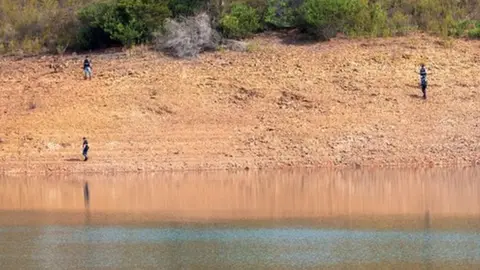 Arade reservoir in the Algarve