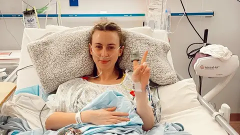 Aisling Gallagher Aisling Gallagher in hospital