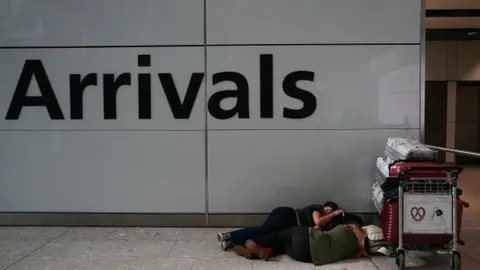 Getty Images BA travel chaos