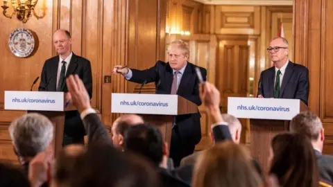 Getty Images Coronavirus briefing