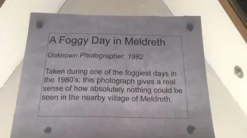 Royston Museum Museum display sign