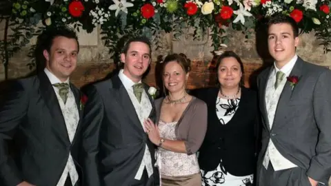 Tom Eaton James, John, Nicola, Sarah, Tom.