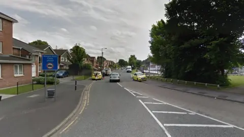 Google Moss Lane in Partington