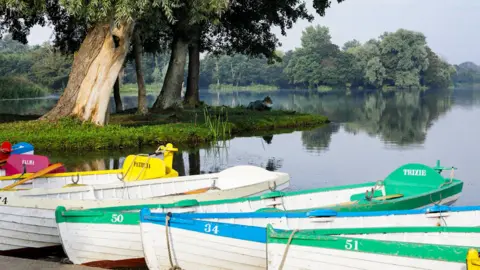 Boats on the Meare, Thorpeness