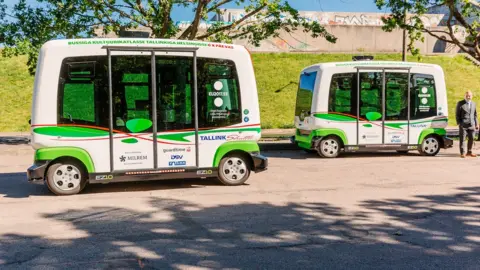 Estonian EU Presidency Driverless buses