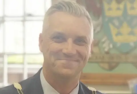 Bury St Edmunds Town Council Peter Thompson, Mayor of Bury St Edmunds