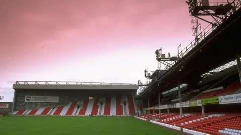Mike Hewitt/Getty The Milton Road stand in 1997, as seen from the pitch