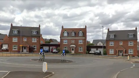 Google Copcut Rise estate in Droitwich.