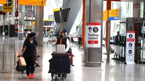 Getty Images Heathrow airport