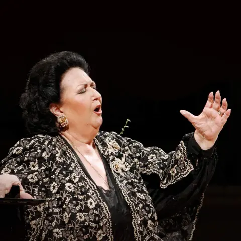 Getty Images Montserrat Caballé