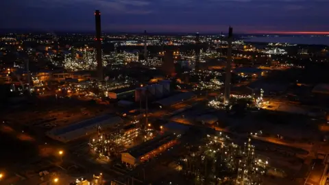 BBC Stanlow Oil Refinery