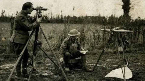 Ordnance Survey Wartime surveying