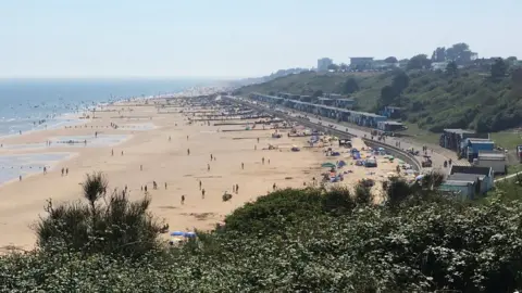 BBC Walton-on-the-Naze beach