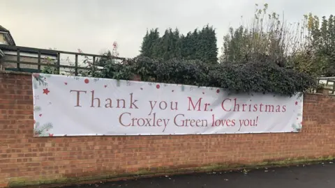 Sharon Markham Thank you Mr Christmas banner