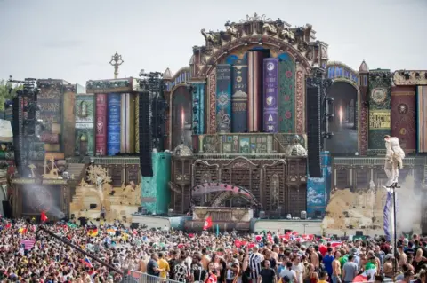 Getty Images Tomorrowland in Belgium