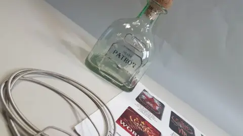 Items found on the Guns N' Roses stage