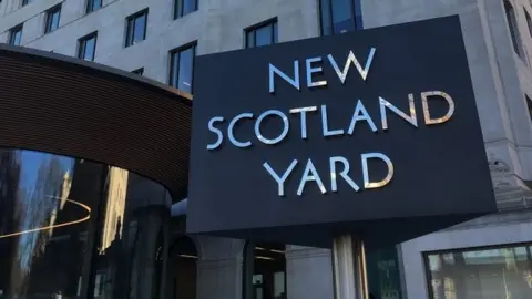 New Scotland Yard sign