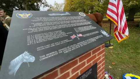 Shaun Whitmore/BBC Plaque