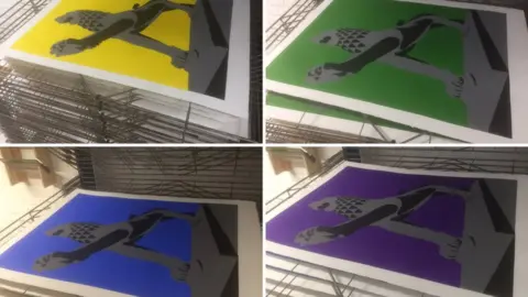 Ken Hurst Norwich lion prints