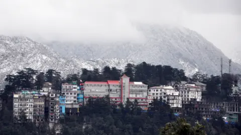 Getty Images McLeod Ganj in snow