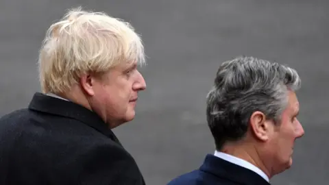 Reuters Boris Johnson and Sir Keir Starmer