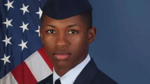 Senior Airman Roger Fortson enlisted in the US Air Force in November 2019