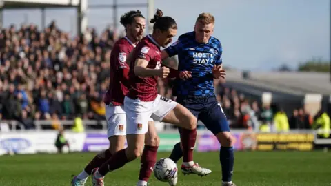 PA Media Northampton Town v Derby