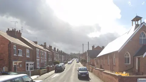 A Google Streetview image of Howitt Street in Heanor