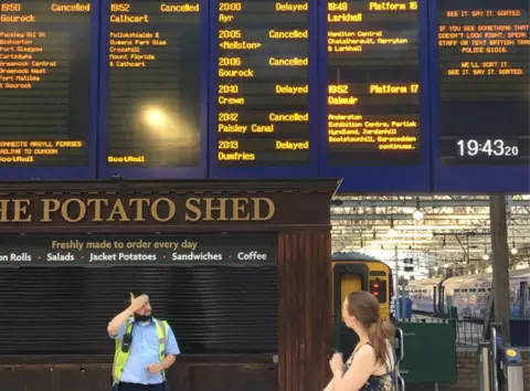 BBC Cancelled trains