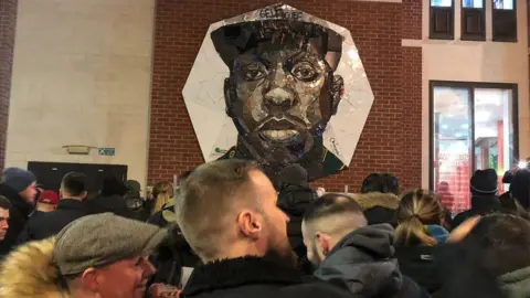 BBC Jamal Edwards vigil