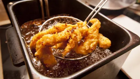 Getty Images deep fat frying